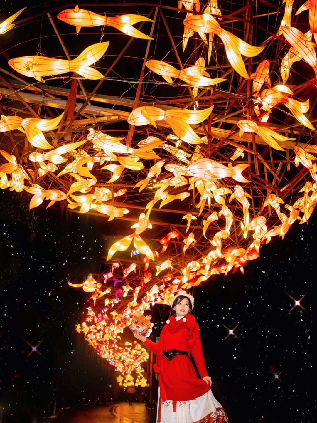 不在豫园！安吉也有这么美的龙灯！