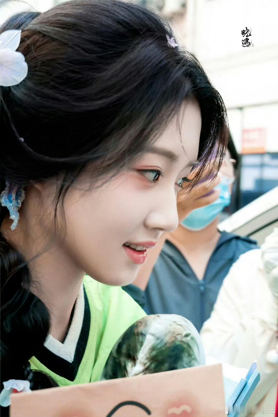 卢昱晓这个妆容真的好美好有少女感，已经无比期待《入青云》了[开学季] ​​​