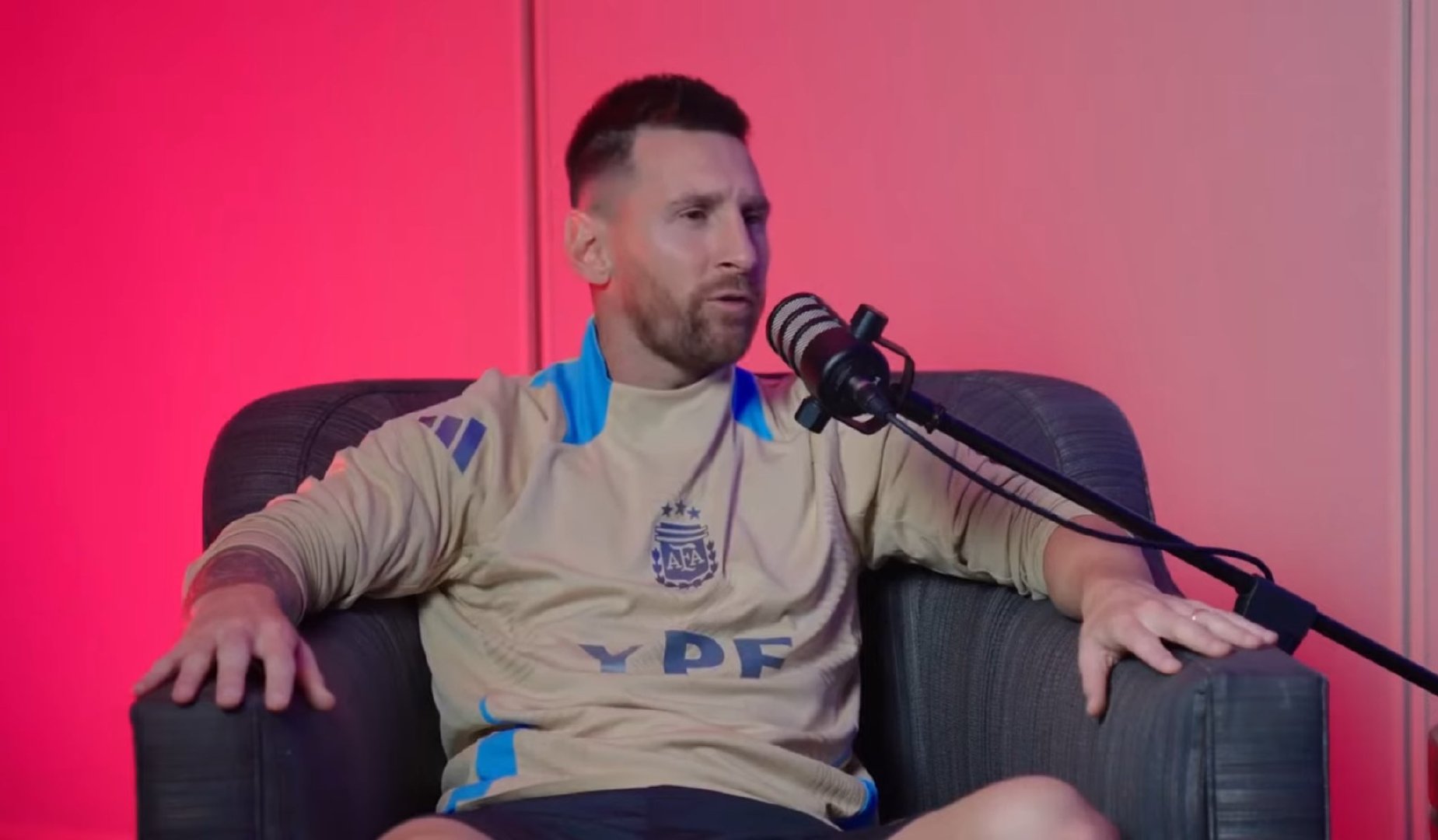 【小梅的好胜心[可怜]】梅西🎙️：“我的竞争力永远不会消失，这是一种天赋。我就