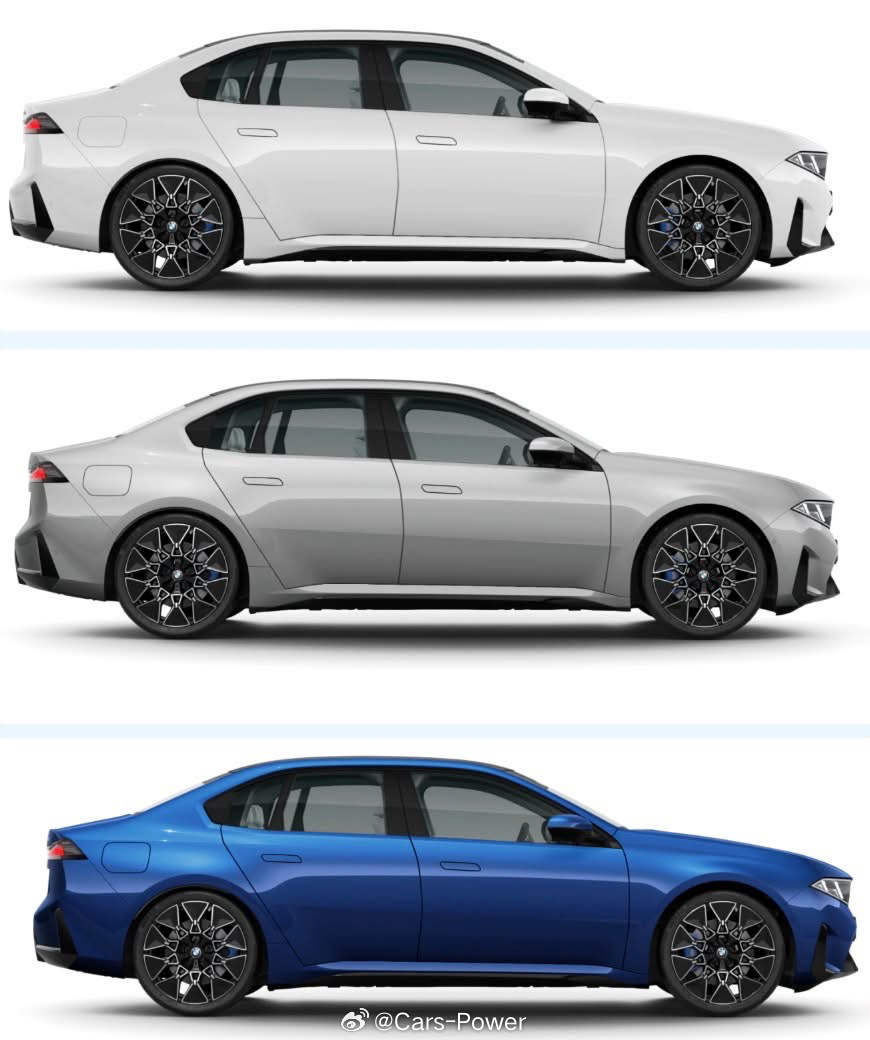 新世代宝马i3首发6个配色🌈碳黑、布鲁克林灰、约克角绿、矿石白、岩石灰、量子蓝