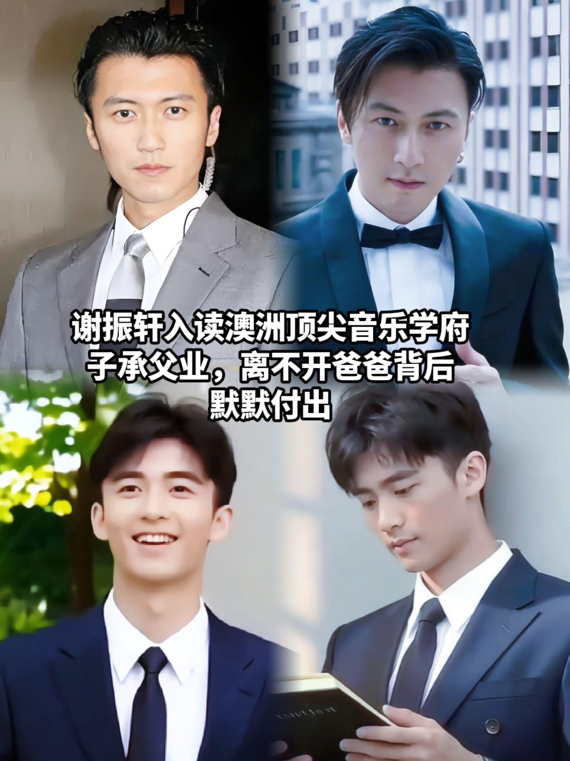 今年10月至11月，谢振轩入学澳洲学音乐。谢霆锋与张柏芝的大儿子谢振轩...