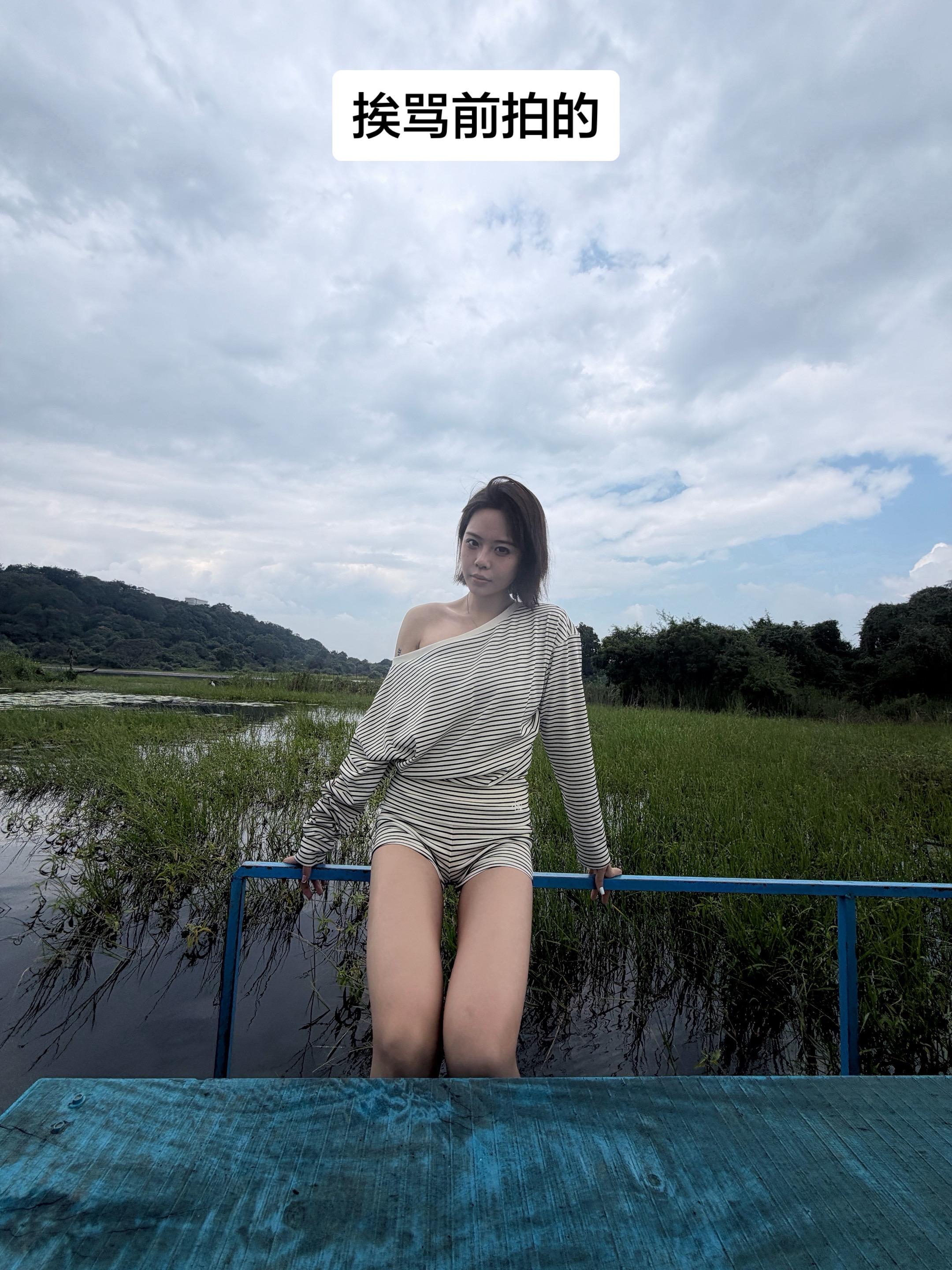 出门前跟我说的：我会拍照 我朋友圈照片都是我教我朋友构图给我拍的 呵呵