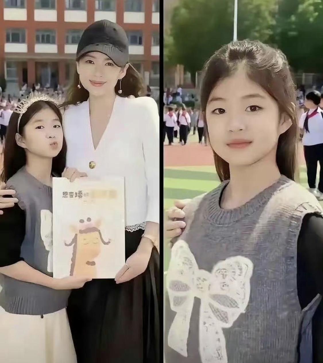 一晃醒醒都十岁了，继承了父母的好基因，小姑娘长得明艳好看记录我的2026 热门 
