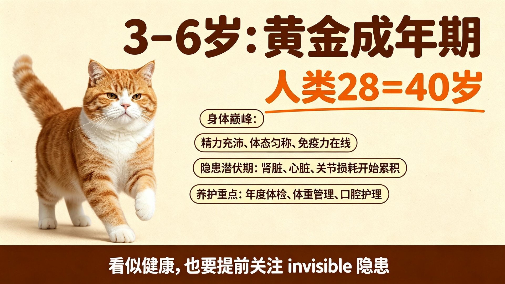 突然发现猫也会断崖式衰老猫咪年龄不是×7！你家猫其实比你以为的老一直以为猫咪年龄