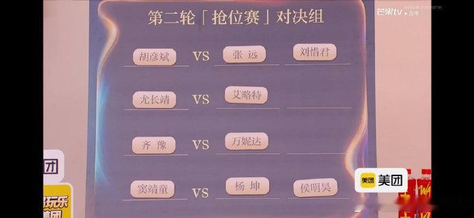 歌手抢位赛赛制尤长靖vs艾略特齐豫vs万妮达以歌声为刃，赴舞台之约，抢位赛两组歌