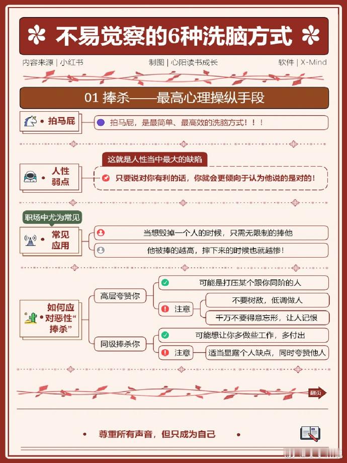 不易觉察的六种洗脑方式，看清伎俩反套路！ 