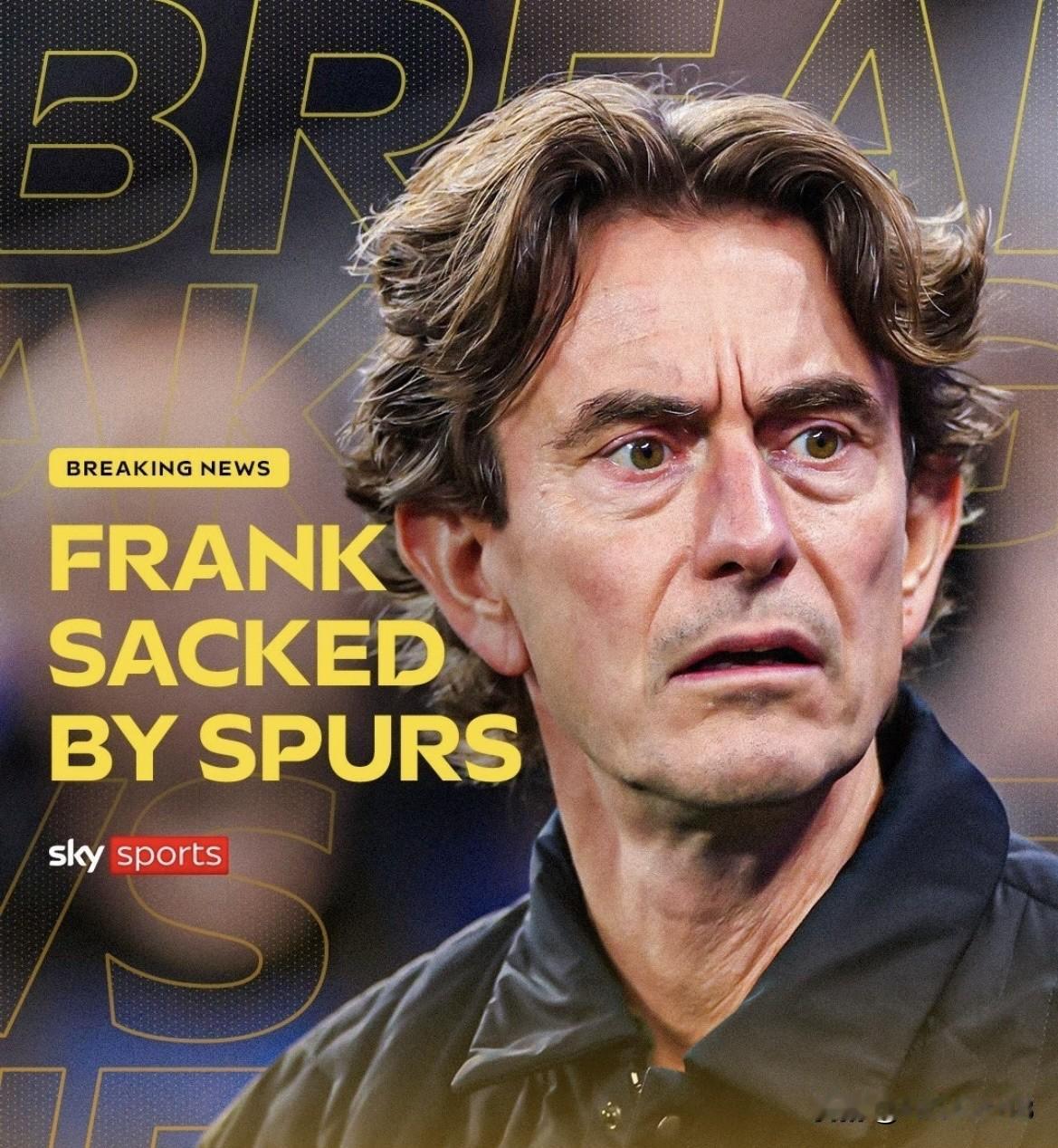 春天来了?！热刺主教练托马斯弗兰克下课！
北京时间2026年2月11日，托特纳姆