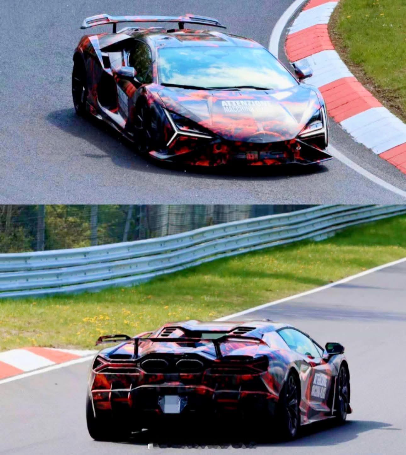 蛮牛全面发力！近期有疑似兰博基尼Revuelto Super Veloce（SV