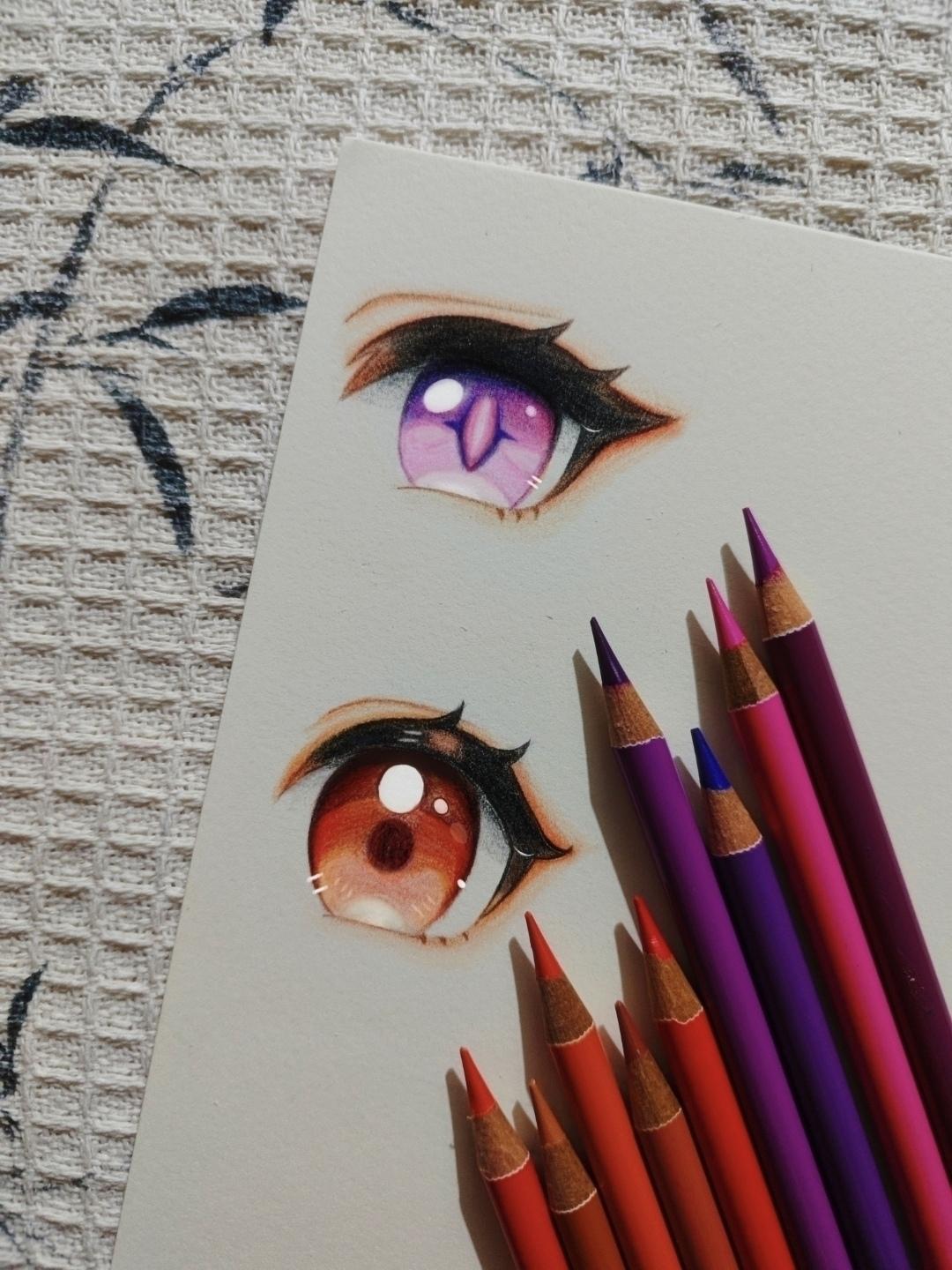 能看出来是谁的眼睛吗手绘