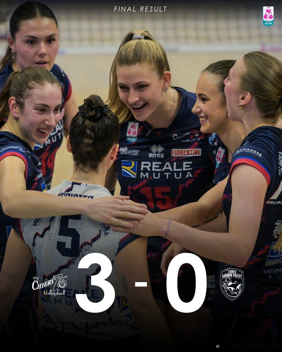 排球 ✅ 🇮🇹基耶里队赢得了意大利的附加赛，获得了参加新赛季欧挑杯的资格。?