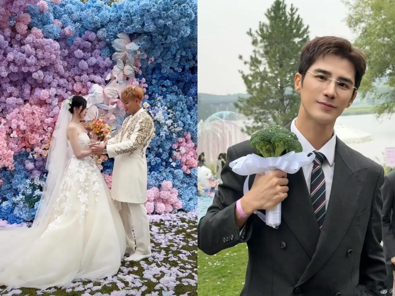 黄子韬和徐艺洋的婚礼全网最操心的估计就是姜潮了不是因为黄子韬的婚礼上事项太多，而