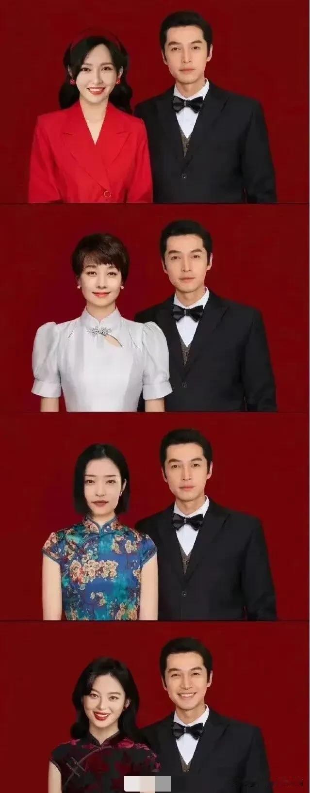 #繁花# 哈哈哈！
这图谁做的？
看得出来她一定是嗑宝总和李李！