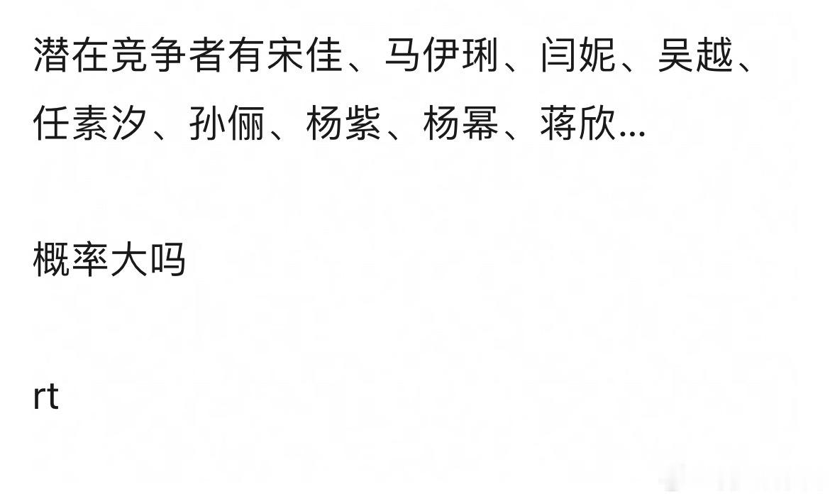 迪丽热巴这次入围金鹰视后的希望大吗 