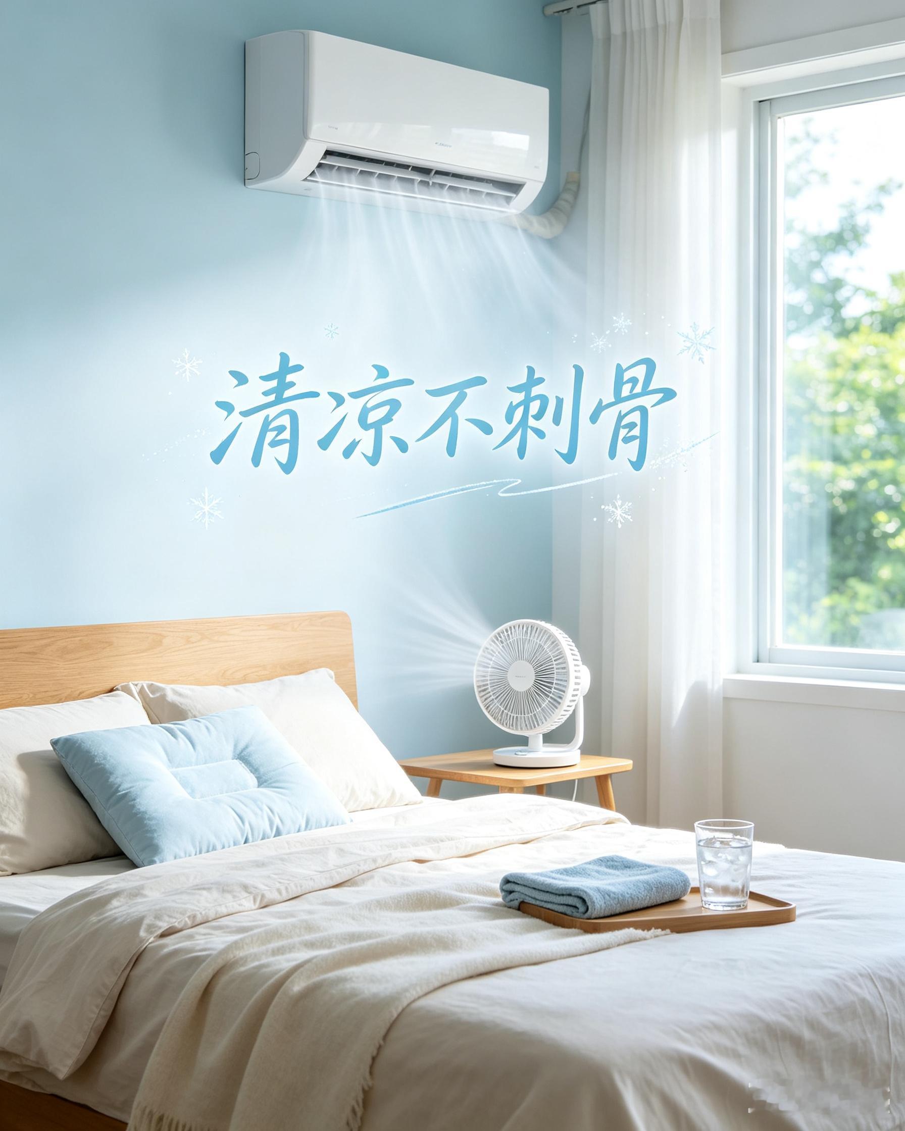 夏季消暑怎样做到凉而不冷不少人夏天吹空调总被冷风直吹冻得关节发酸，想要舒适消暑其