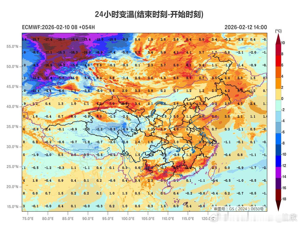 【气温先升后降】未来3天，我国大部地区气温回升，北方多地到江南、西南部分城市，1