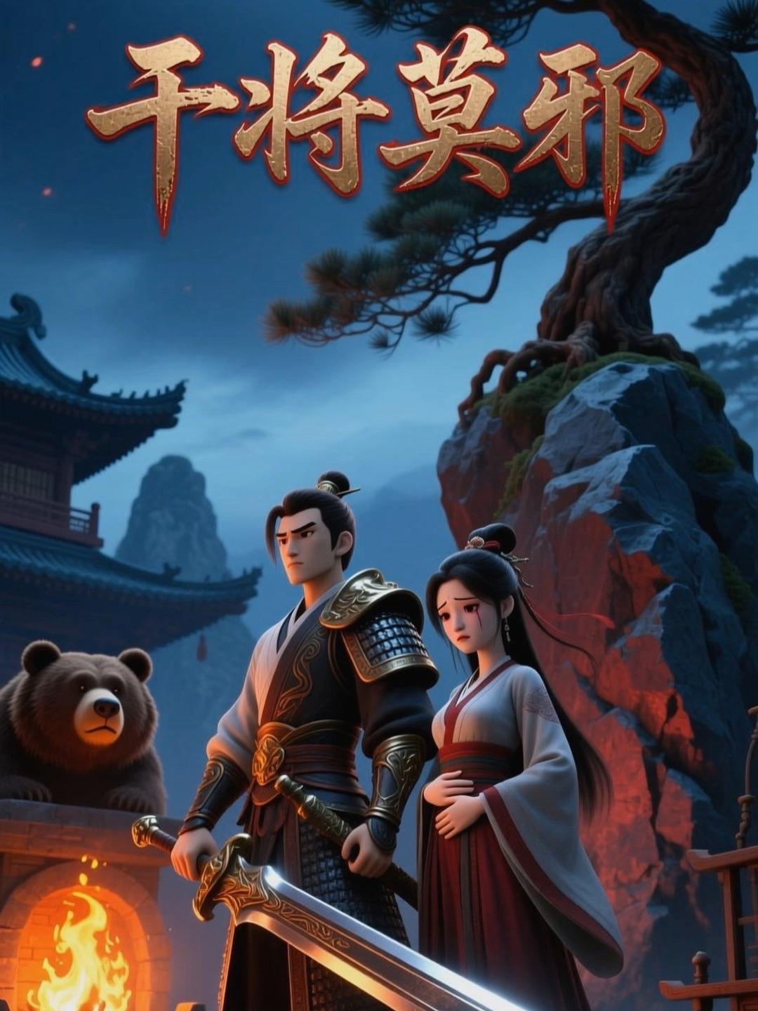 干将莫邪：铸剑炉里的忠贞与复仇传奇
      《干将莫邪》是中国春秋时期著名的