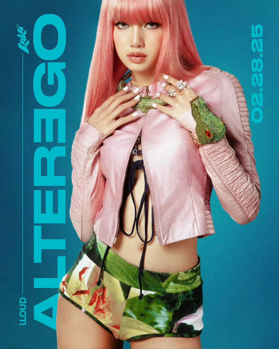 LISA 个人Solo首张录音室专辑『ALTER EGO』概念人格宣传海报全碟2