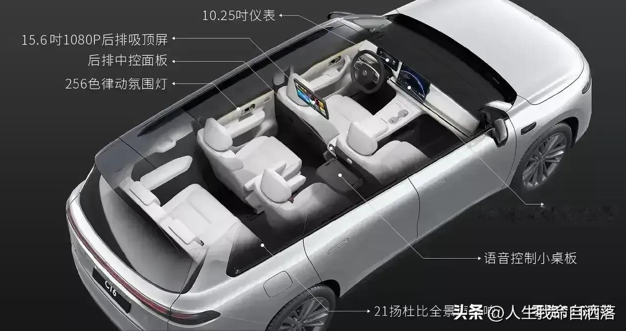 零跑C16，六座SUV的新标杆，
价值新参考，引领潮流的风向。
六大价值点，全面
