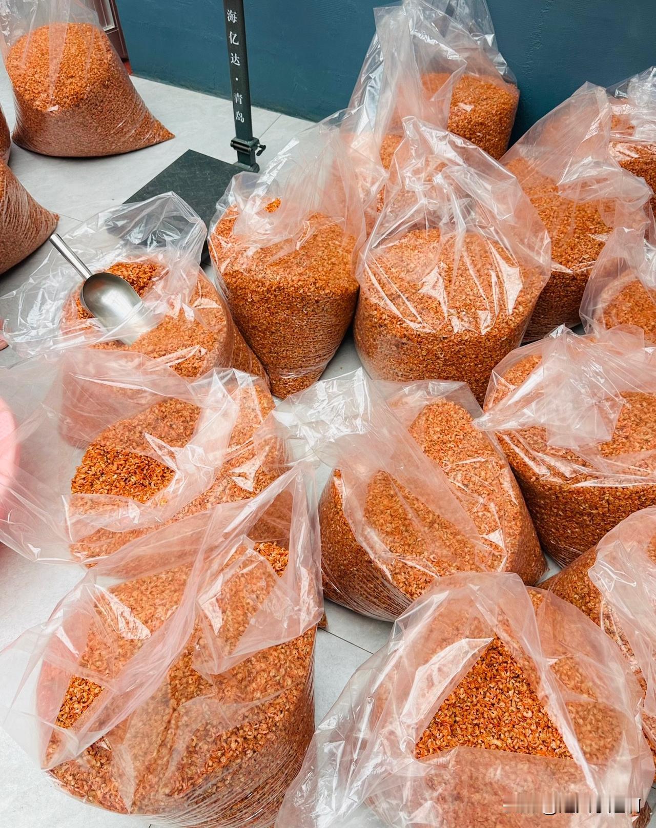 马上禁渔期赶紧把出来的这些货囤到冰库，后面就没有了。
禁渔期之后就出大虾米了。