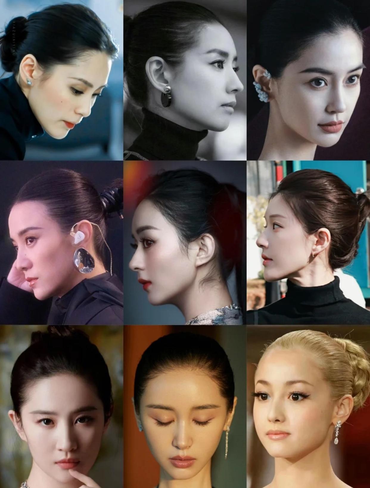 谁起的名字“女星决战光明顶”？
好美的一颗头。
王者自然是董洁莫属吧，
阿娇和宋
