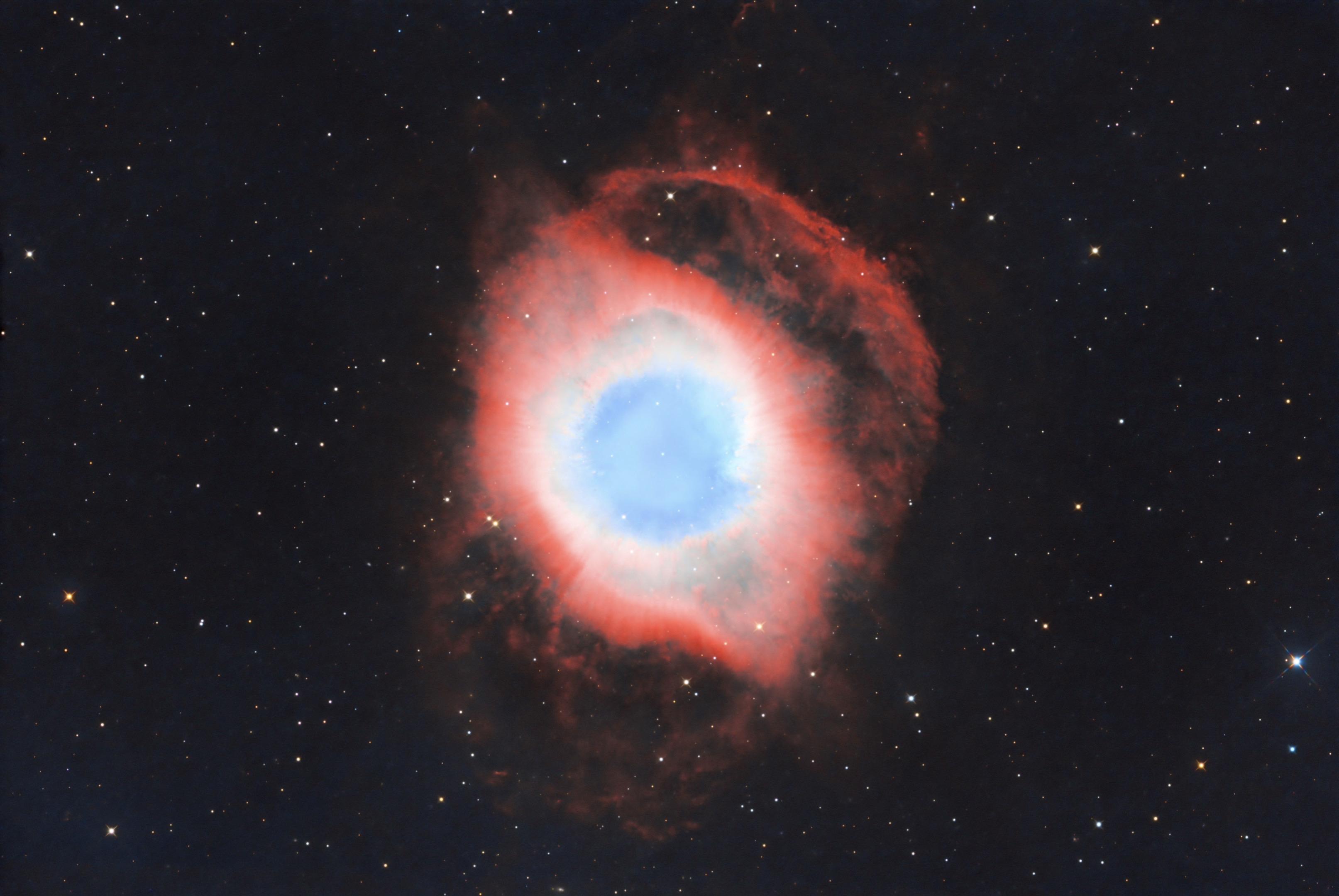 650光年外的“上帝之眼”，被我亲手装进。看这绚烂的星云之瞳，是恒星的...