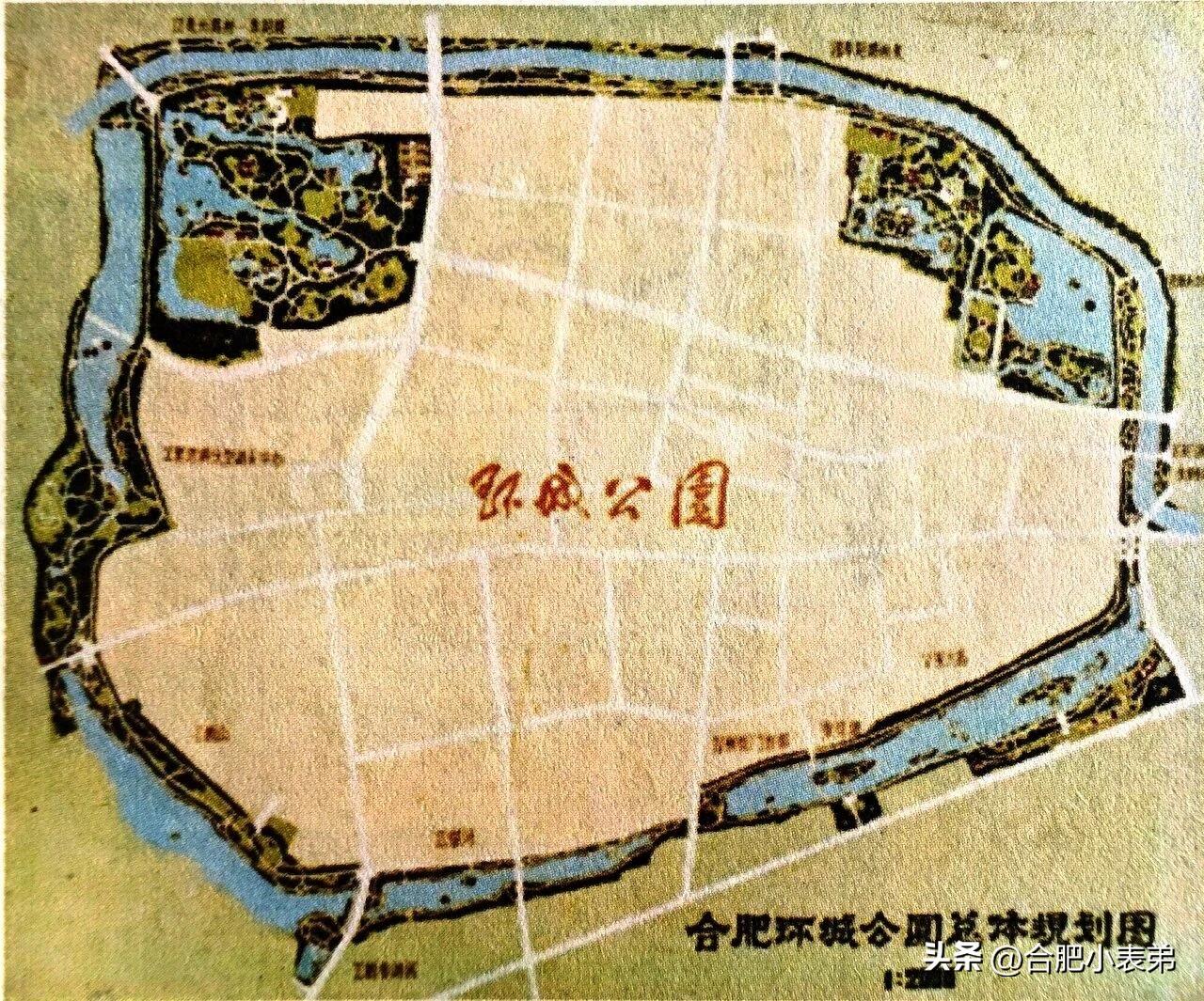 合肥的城市底色，藏在老城一圈温柔的绿意之中✨
上世纪80年代，合肥全城合力修建环
