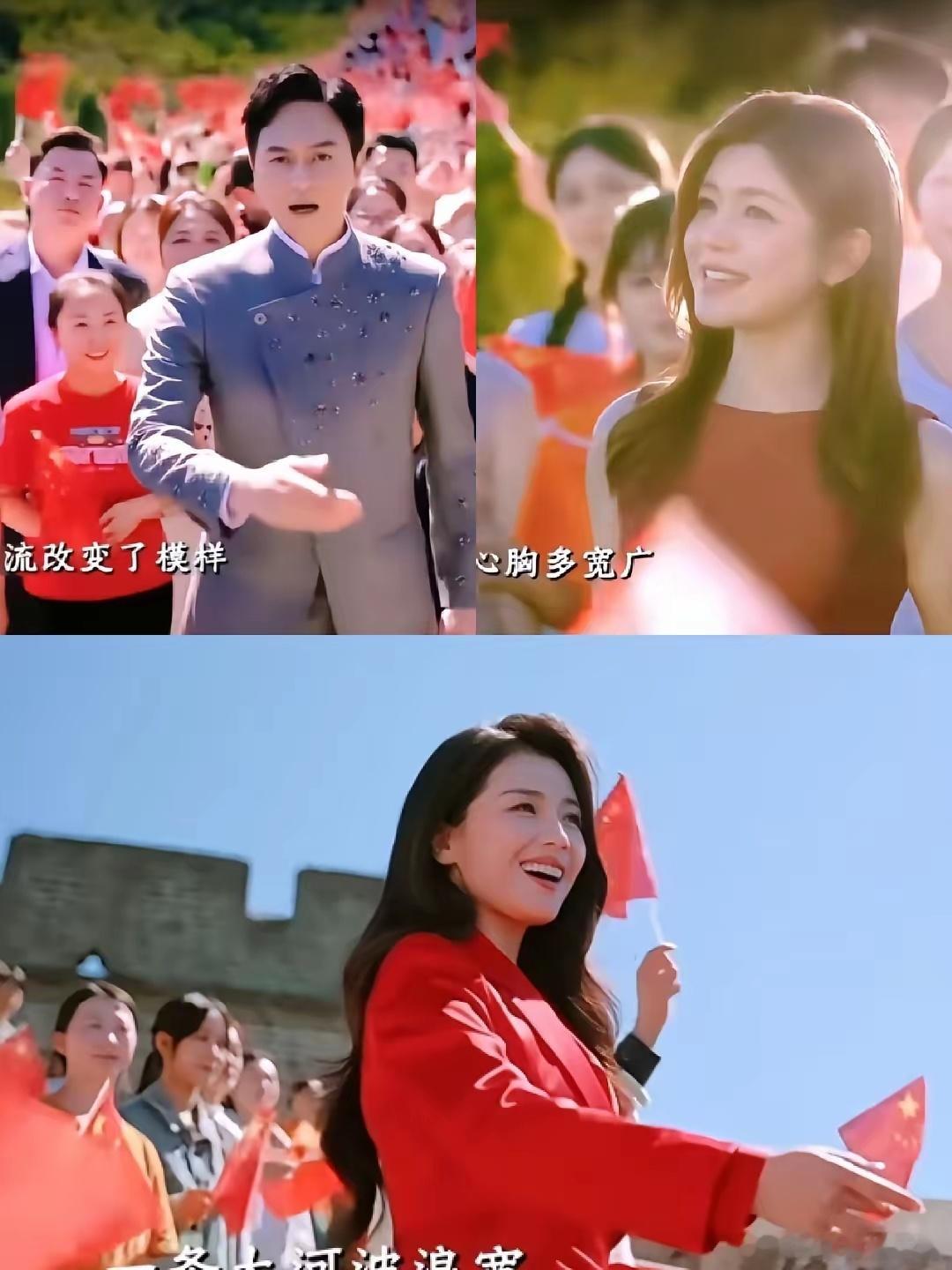 有个问题不理解，想请教一下大家。为什么总是选演员，在晚会上唱歌呢？国庆晚会，长城