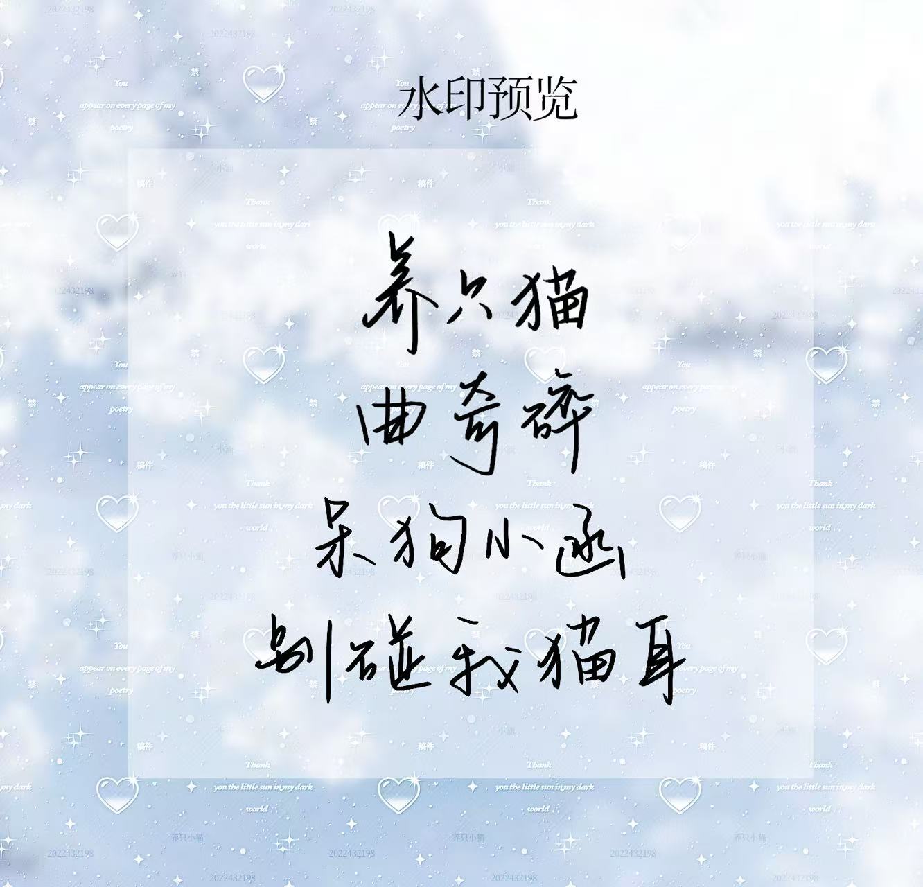 水印  专栏 · 美化