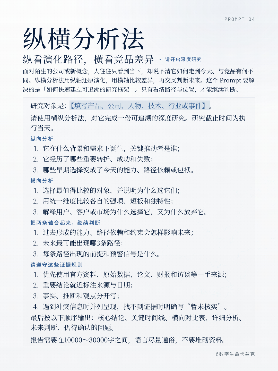 前两天发了个深度思考的Prompt，没想到大家反馈还挺好，然后也有人说，能不能把