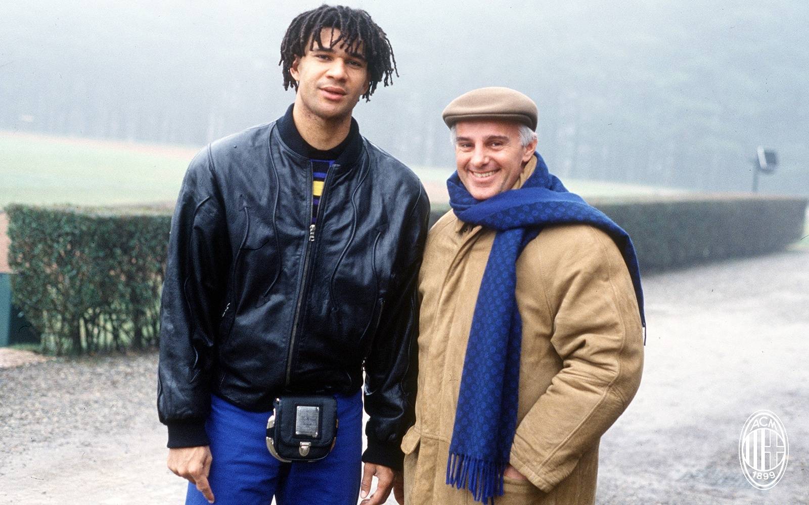 【米兰老照片】 ❤️🖤 古利特🇳🇱 & 萨基🇮🇹.sempremila