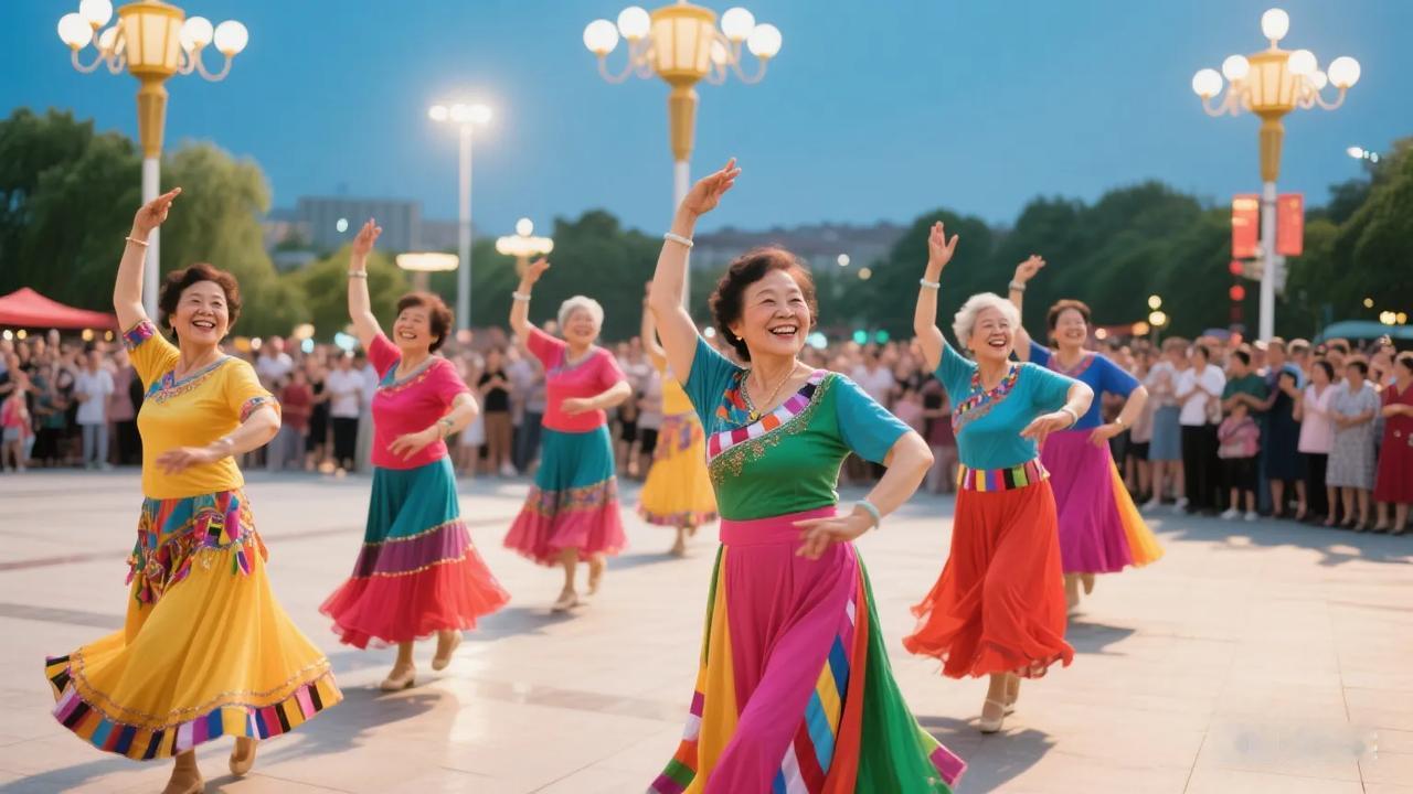 为什么很多中老年人迷恋广场舞跳广场舞能让中老年人保持活力，感觉自己更年轻。