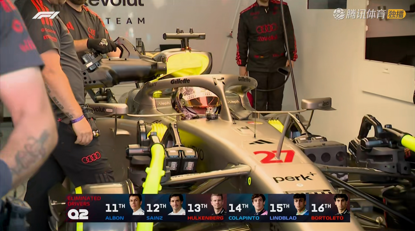 Q2出局的车手F12026F1摩纳哥大奖赛
