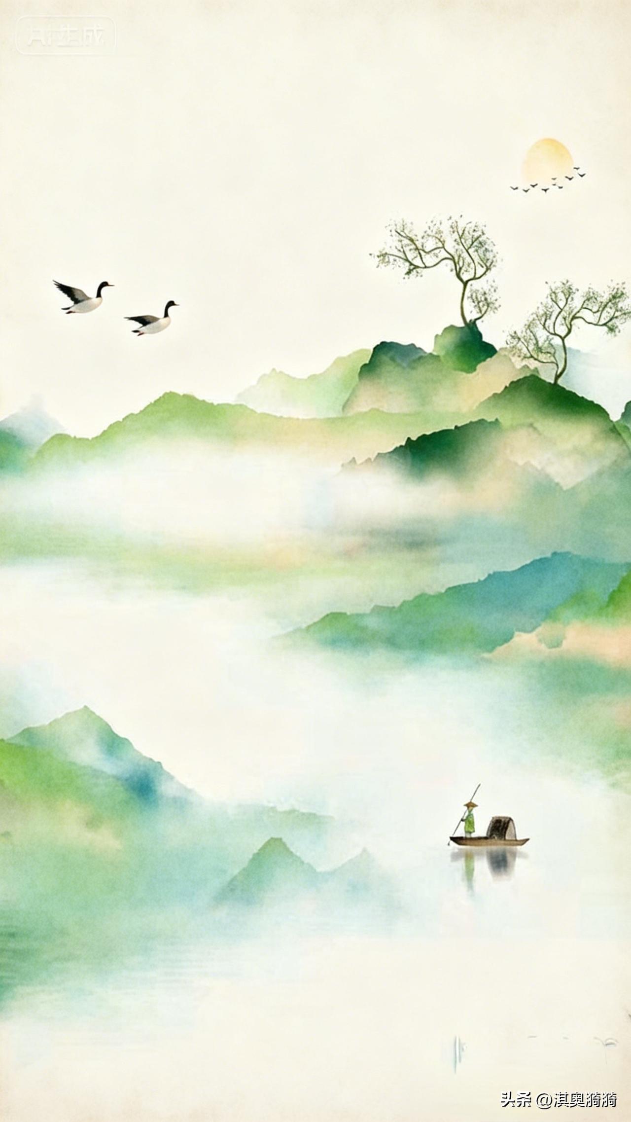 《心如明镜，不染尘埃；云在青天，水在瓶》

心本净兮无瑕，客尘扰兮如麻。
一念觉