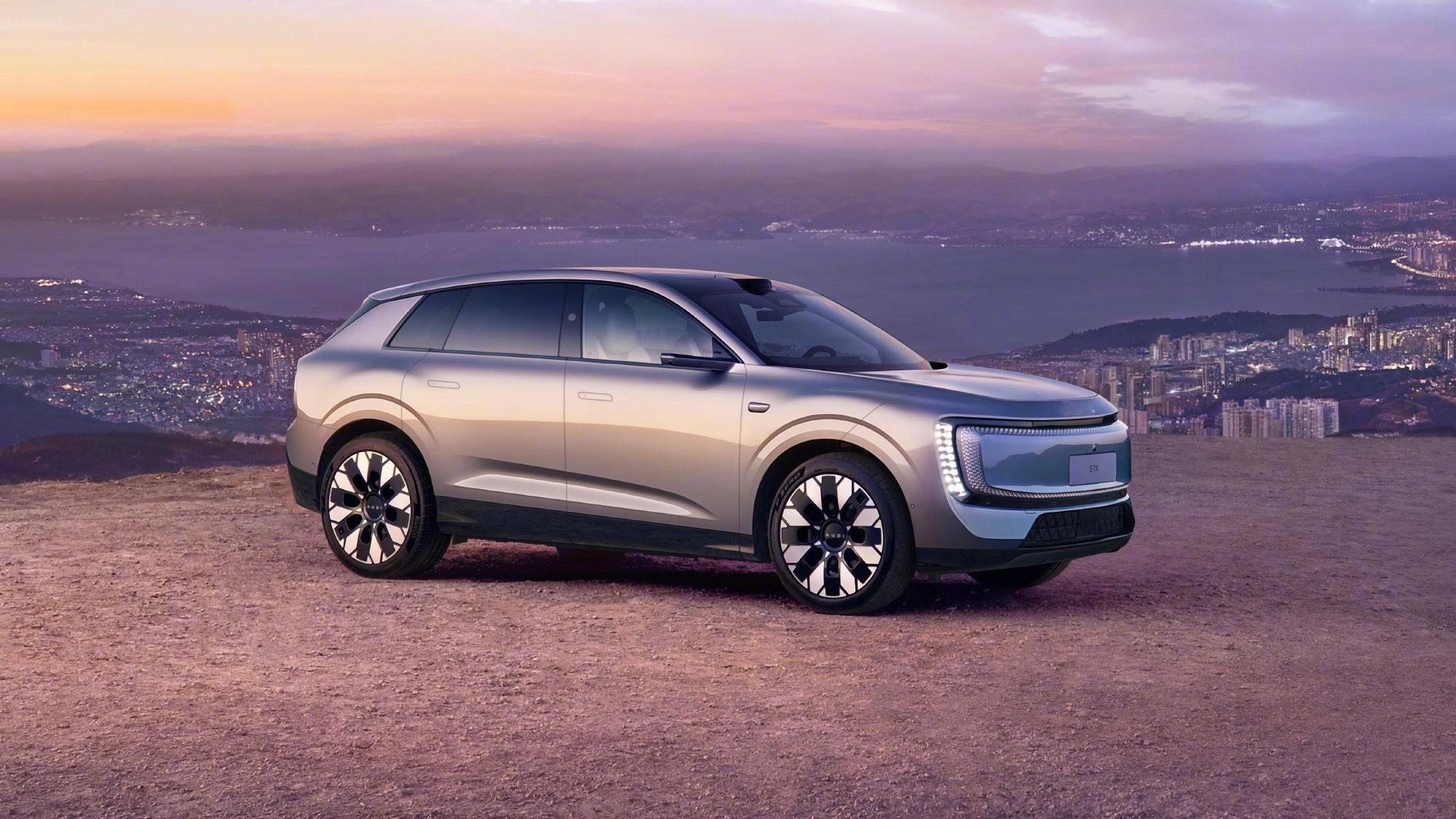 奥迪E7X原创才是设计 看了奥迪E7X的实车图，说几句。现在新能源SUV长得越来