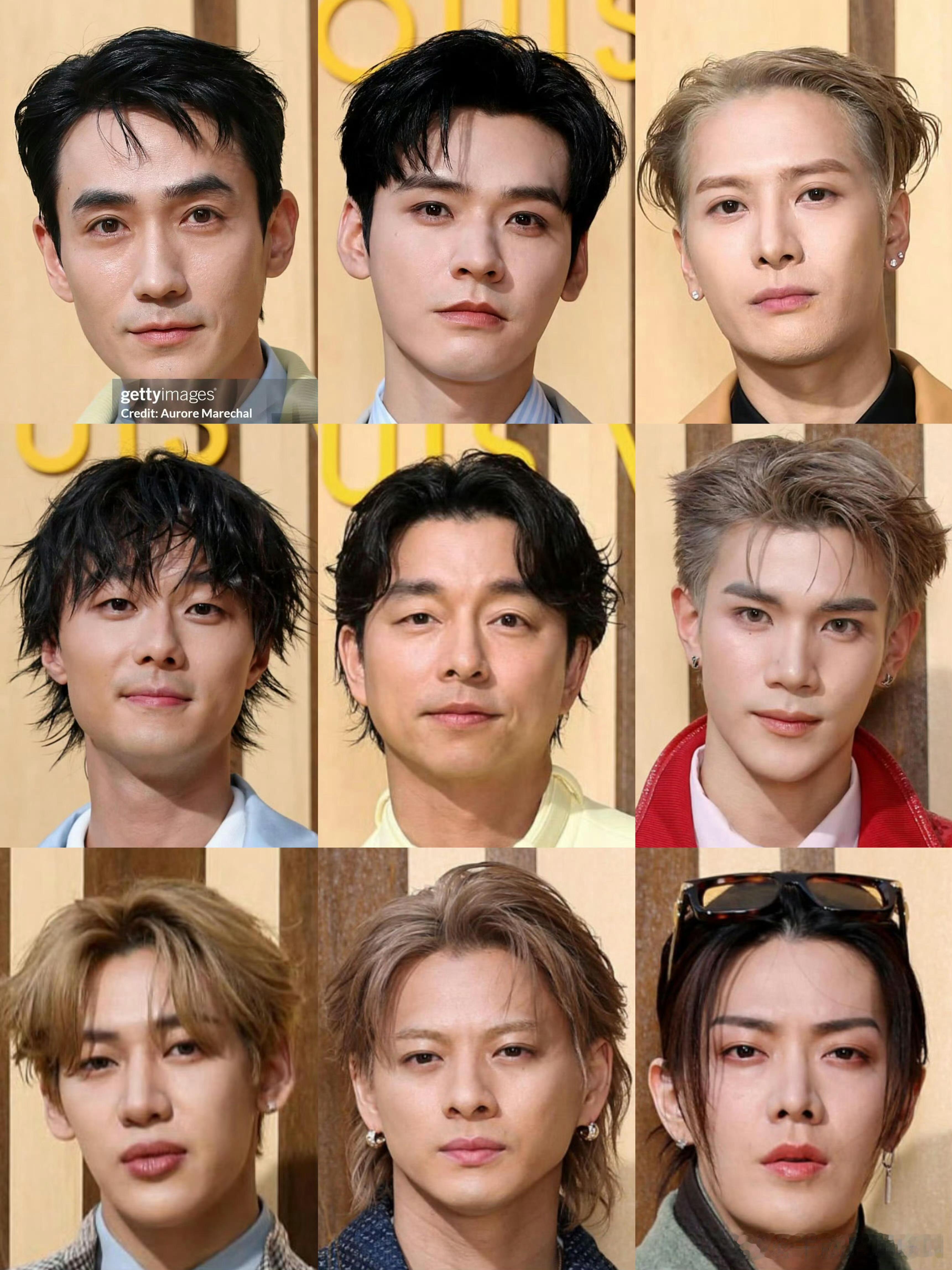 LV大秀亚洲男明星g社生图，一眼看去谁最帅？ 