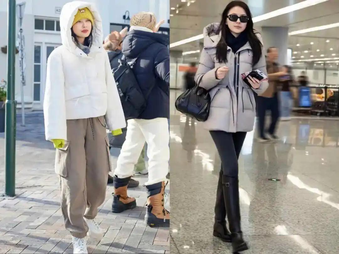 今年冬天
羽绒服叠穿火出圈啦
这穿法时髦洋气
还能兼顾风度与温度
短款羽绒服里