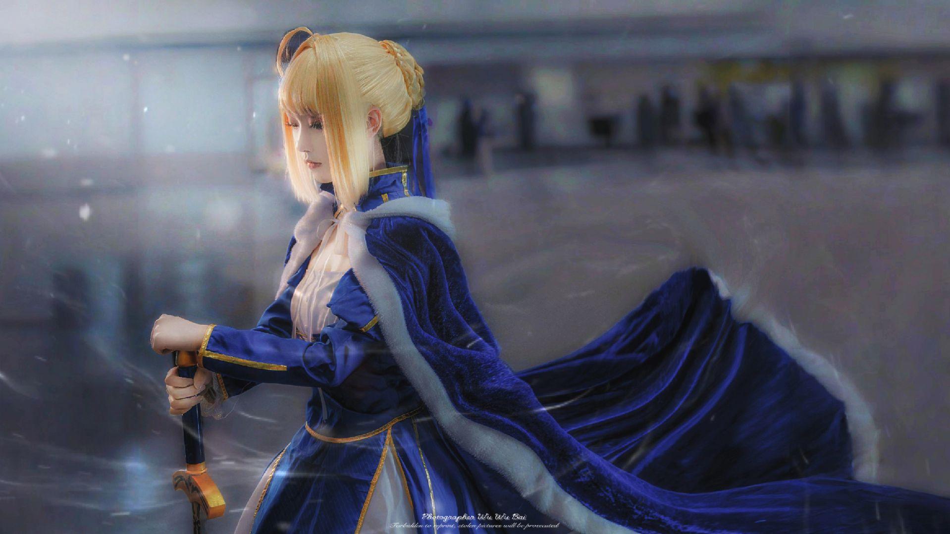 呆毛王saber！