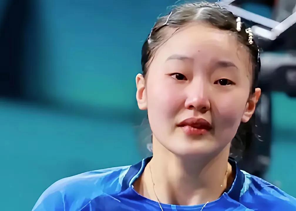张本美和不要哭，莫悲伤！张本美和在八分之一决赛中输给早田希娜，惨遭淘汰。下场后对