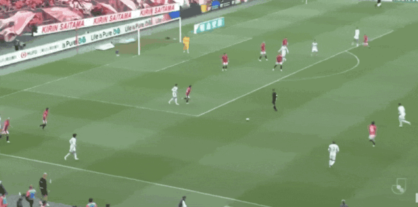 03月22日讯 26赛季日职联东区第8轮，町田泽维亚2-1战胜浦和红钻。上半场比