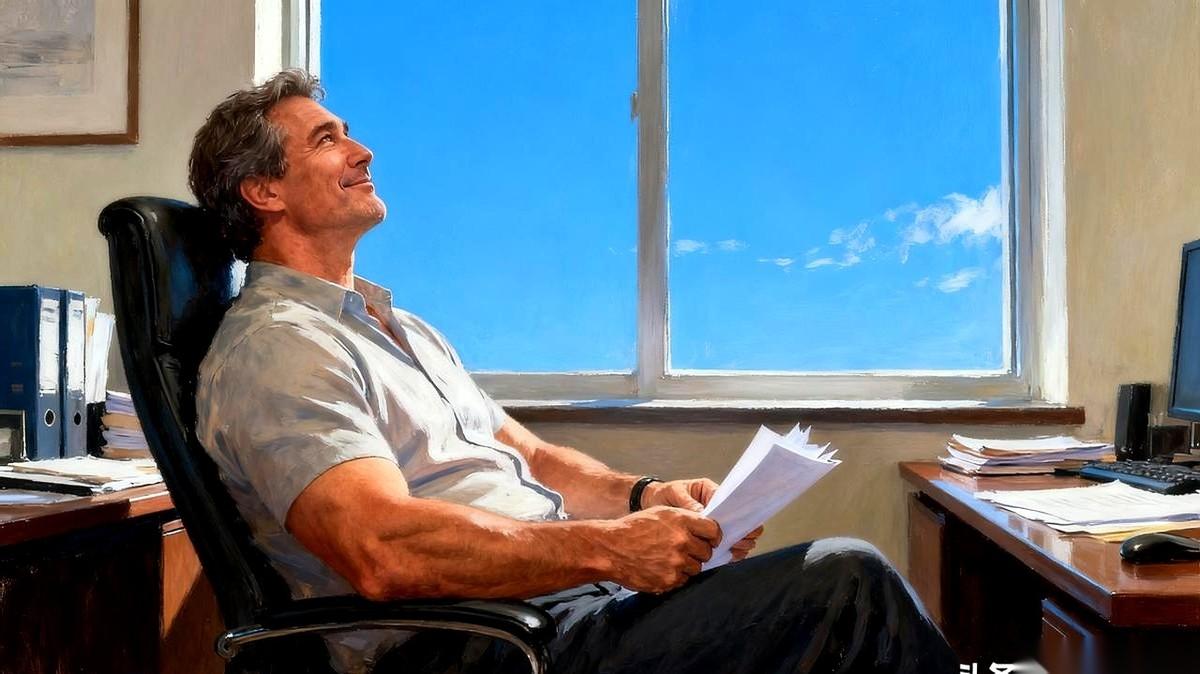 前一天办公室的门还快被踏破了，第二天手机能安静一整天。
你以为是清净了？
不，是