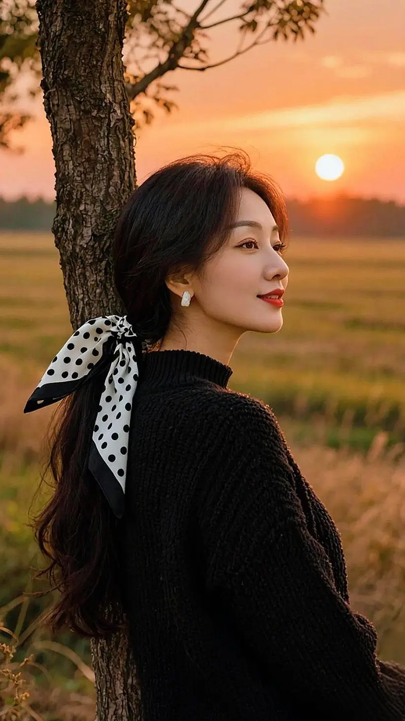 AI落日氛围感写真 ai创作 玩法达人广告分成伙伴计划