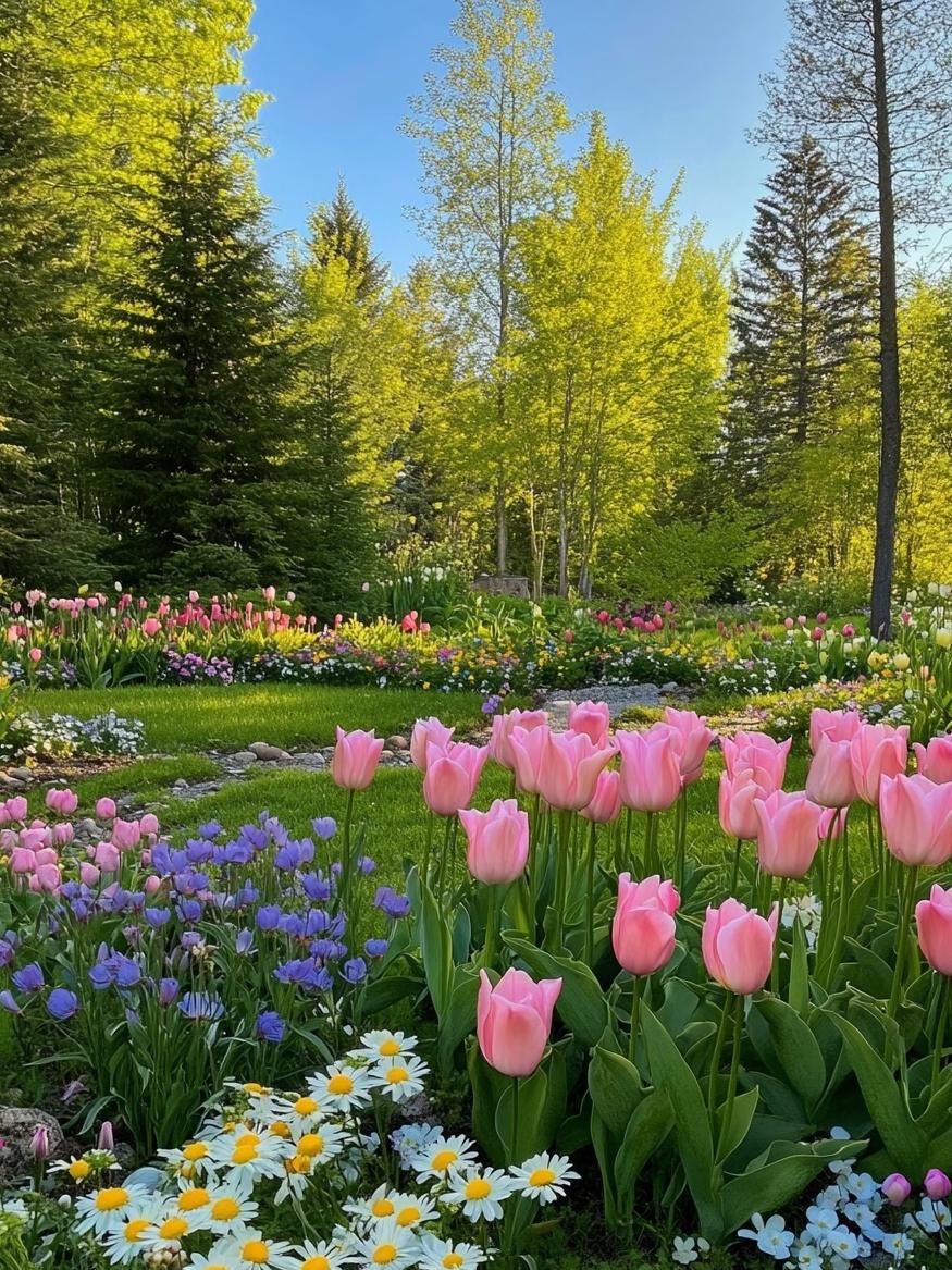 随手按下快门，就接住了一整个春天。漫山花海铺展，风里全是温柔的花香，不用特意奔赴