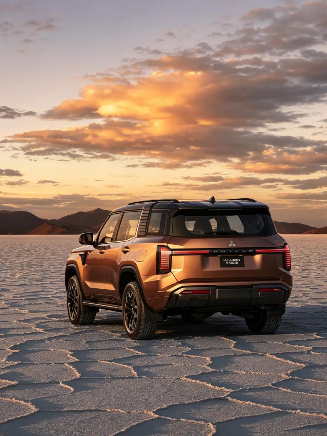 三菱首发2027款Pajero Cross-Country全尺寸越野SUV。新车