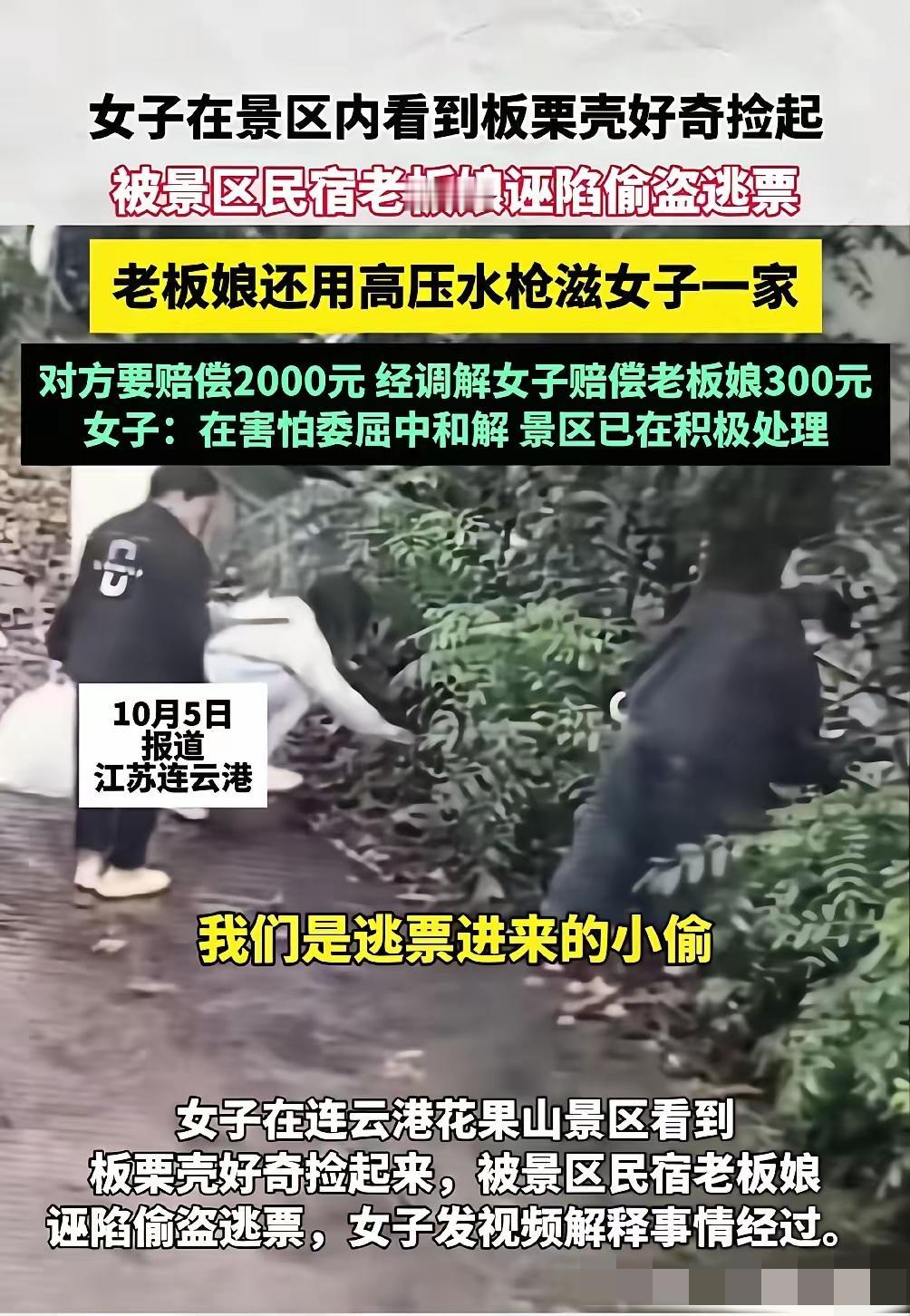 连云港文旅做梦都没有想到，
会以这样的方式被人记住，
10月2号，外地姑娘捡了颗