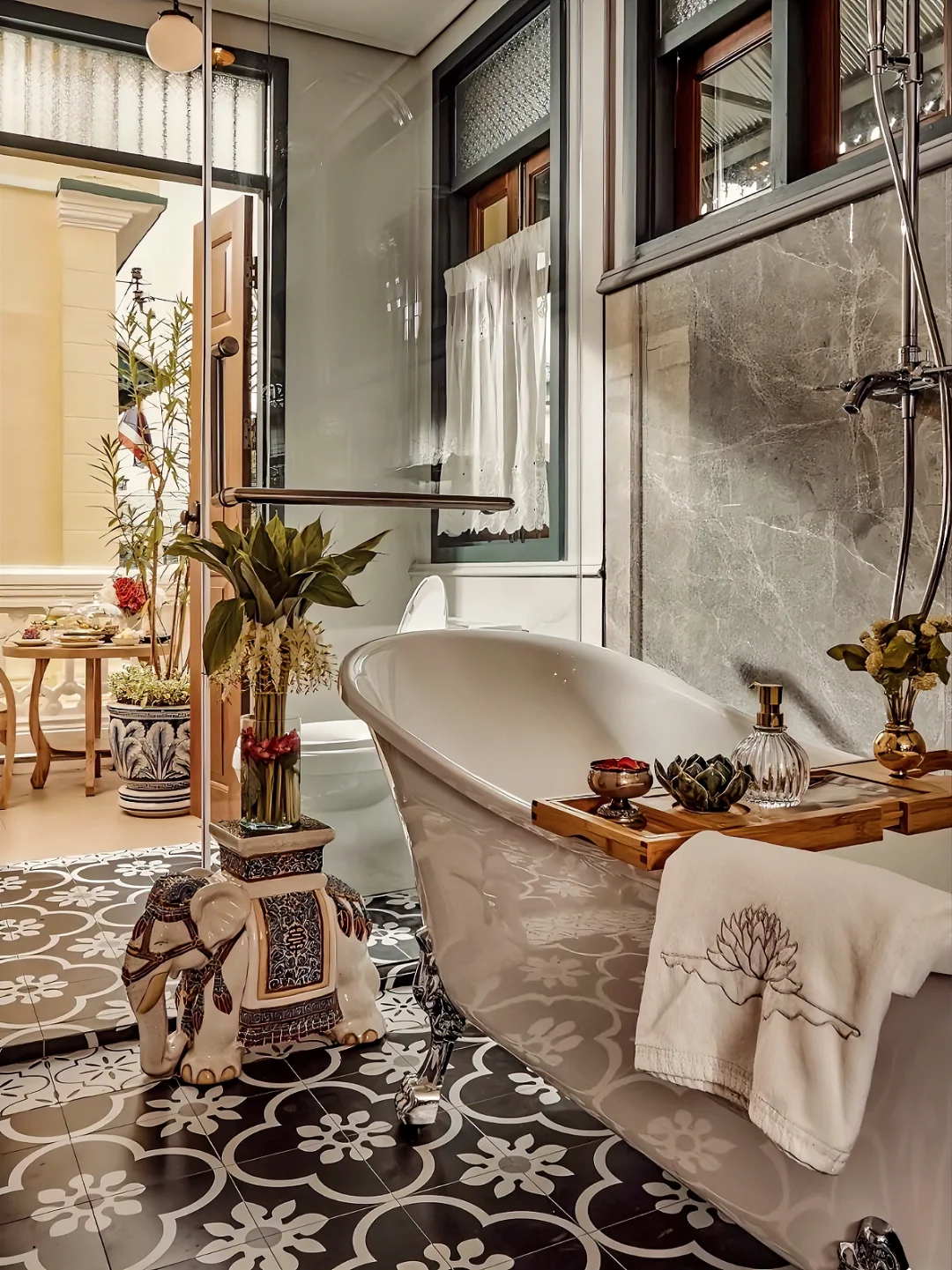 泰国同学给我推荐的曼谷民宿🇹🇭真的爱了！