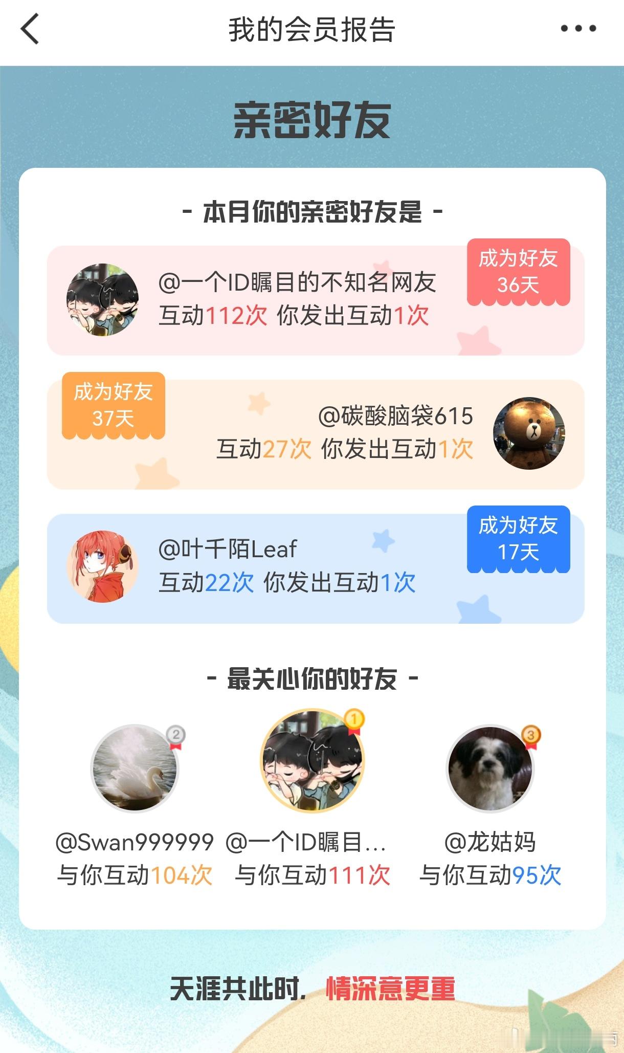天涯共此时，情深意更重