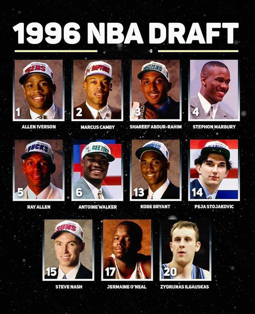 人才济济！1996年NBA选秀🔥我的观赛搭子 ​​​