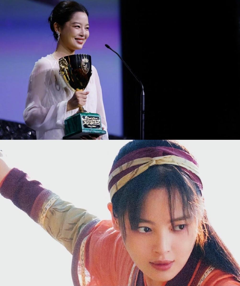 当初《庆余年》里就喜欢朵朵，
没想到现实里，
辛芷蕾也是贫困家庭里的“村姑”成长