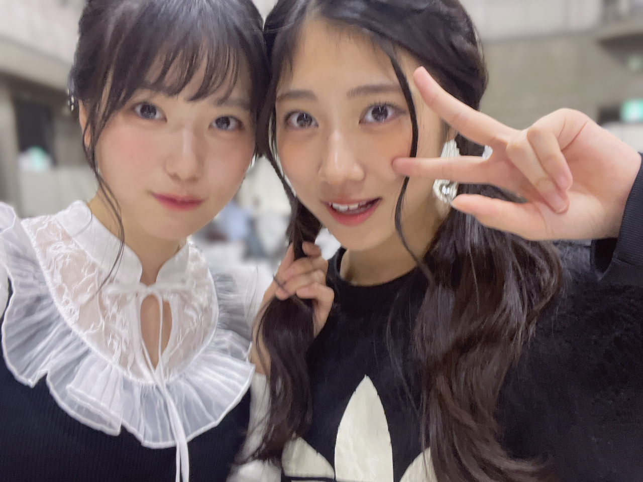 増田三莉音「実は、。、矢田萌華、増田三莉音  私たち、池田瑛紗さんにお寿司(🍣