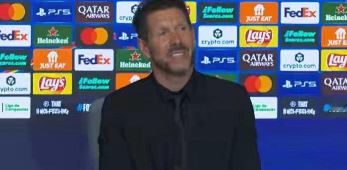 西蒙尼：三次淘汰巴萨并不容易，无论是梅西的巴萨or亚马尔的巴萨欧冠联赛马竞主帅回